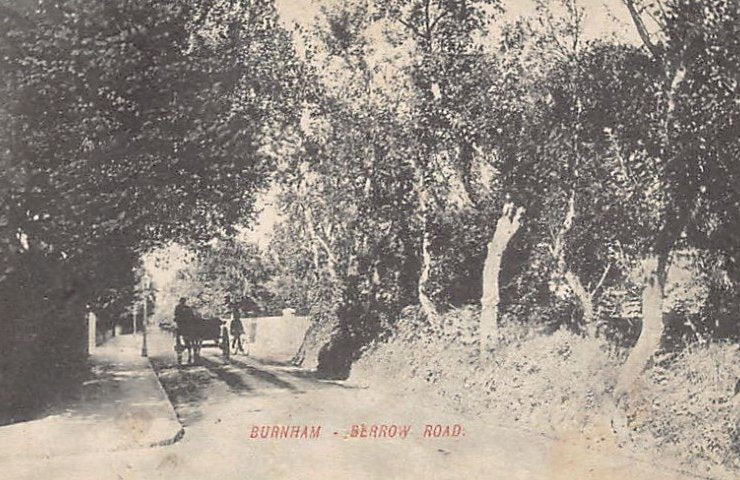 England Burnham Som Berrow Road Vintage A4 Photo Print