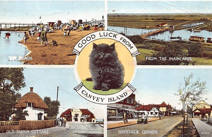 England Canvey Island Vintage A4 Photo Print