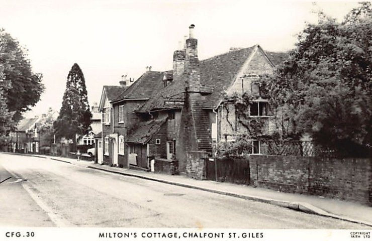 England Chalfont St Giles Miltons Cottage Publ Frith 30 Vintage A4 Photo Print
