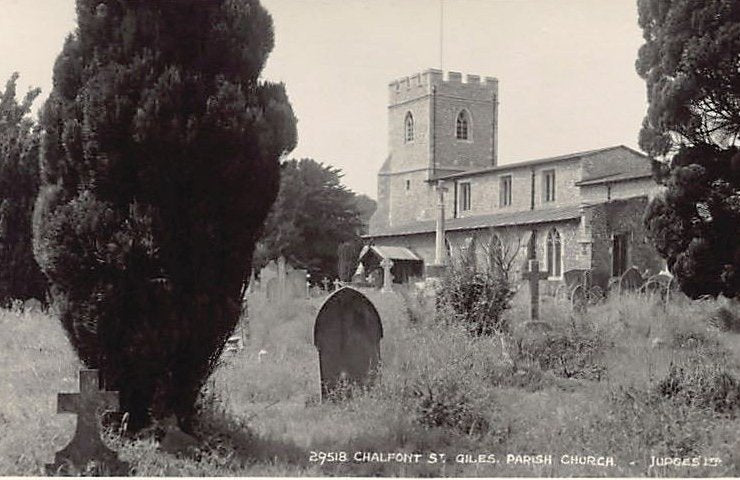 England Chalfont St Giles Parish Church Publ Judges 29518 Vintage A4 Photo Print