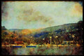 England Countryside 298025 Dartmouth Yacht Basin, Devon A4 Limited Edition Watercolour Print