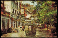 England Countryside 298035 The Pantiles, Royal Tunbridge Wells, Kent A4 Limited Edition Watercolour Print