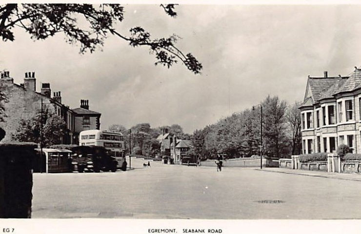 England Egremont Seabank Road Vintage A4 Photo Print