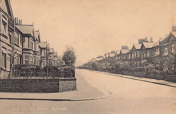 England Eltham Greater London Glenhouse Road Vintage A4 Photo Print