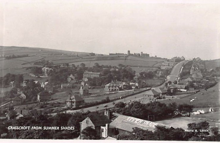 England Grasscroft From Summer Shades Vintage A4 Photo Print