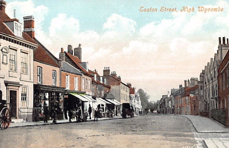 England High Wycombe Easton Street Vintage A4 Photo Print