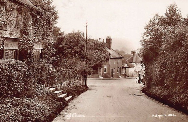 England Ightham Kent Vintage A4 Photo Print