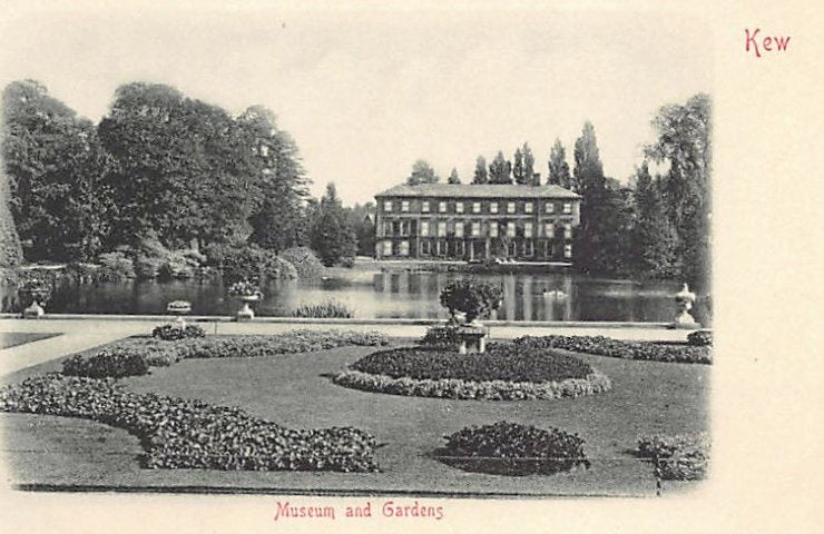 England London Kew Museum And Gardens Vintage A4 Photo Print