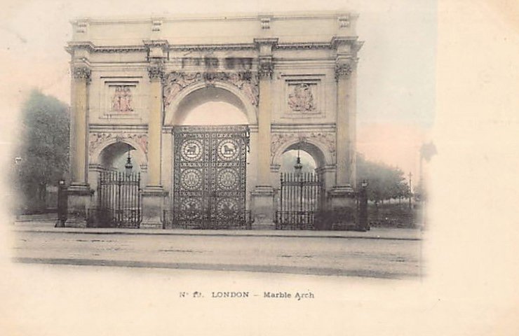 England London Marble Arch Vintage A4 Photo Print