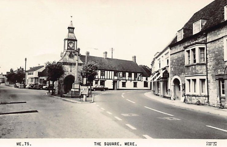 England Mere Wilts The Square Vintage A4 Photo Print