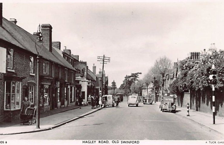 England Old Swinford Hagley Road Vintage A4 Photo Print