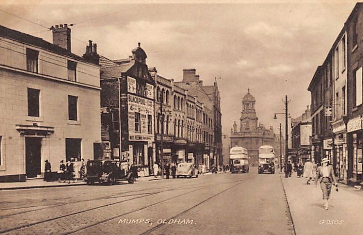 England Oldham Mumps Vintage A4 Photo Print