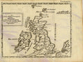 England Scotland Ireland British Isles Wales 1750 Vintage A4 Photo Print