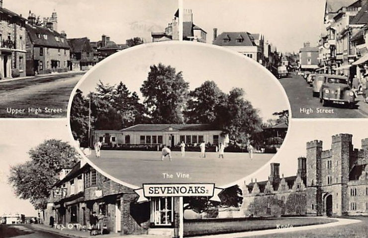 England Sevenoaks Vintage A4 Photo Print