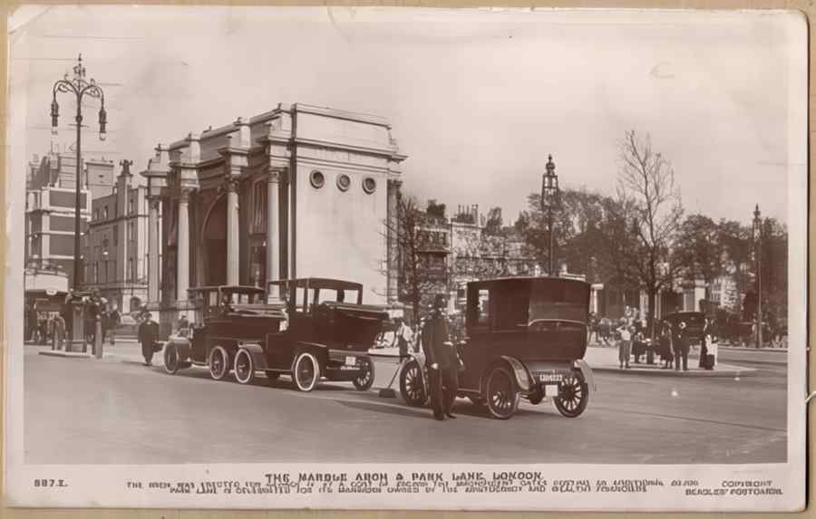 England Streets Of London 006 Vintage A4 Photo Print