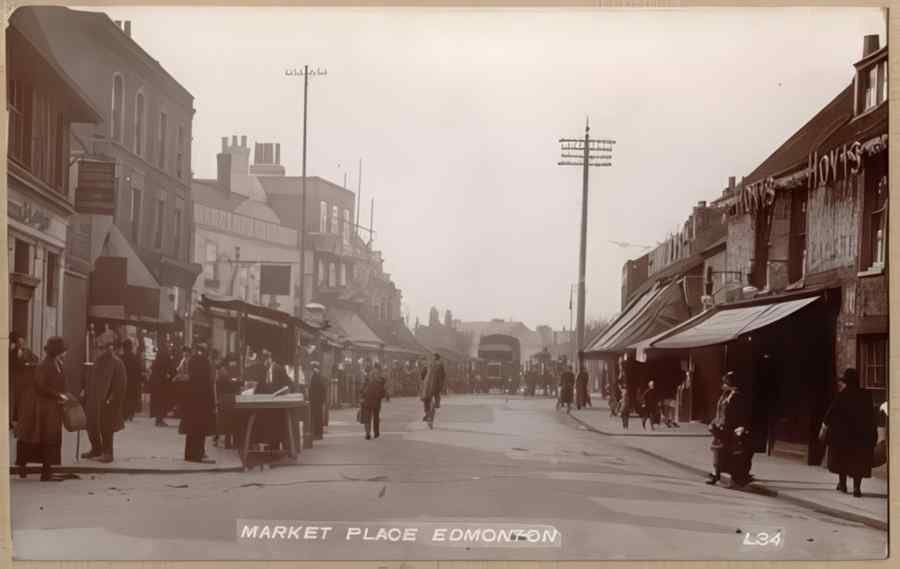 England Streets Of London 013 Vintage A4 Photo Print
