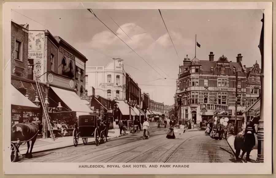 England Streets Of London 051 Vintage A4 Photo Print