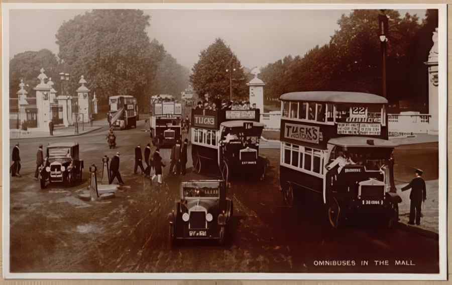 England Streets Of London 069 Vintage A4 Photo Print