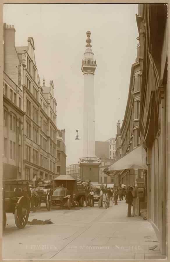 England Streets Of London 095 Vintage A4 Photo Print