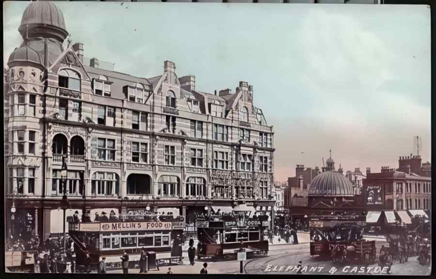 England Streets Of London 098 Vintage A4 Photo Print