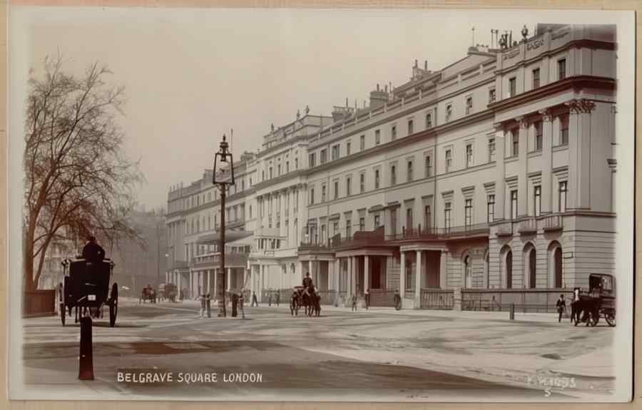 England Streets Of London 112 Vintage A4 Photo Print