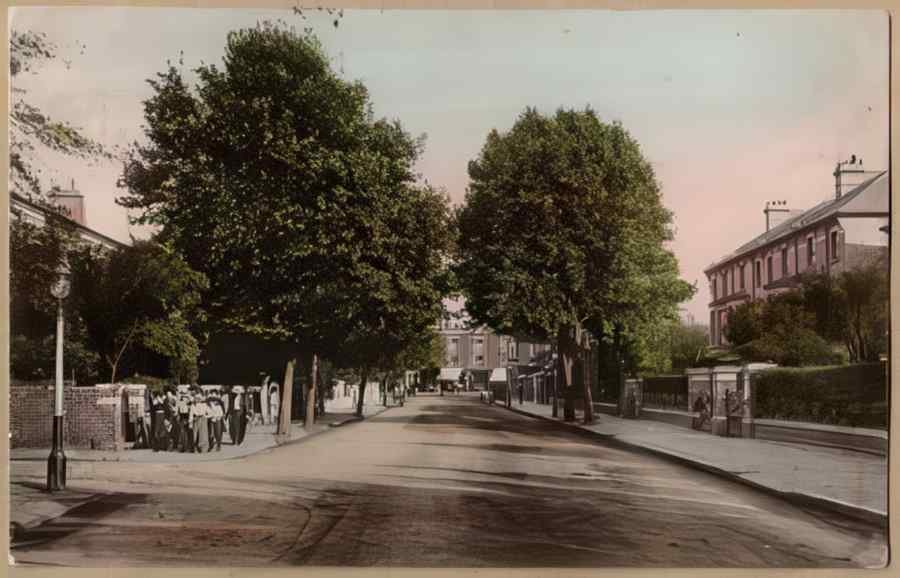 England Streets Of London 143 Vintage A4 Photo Print