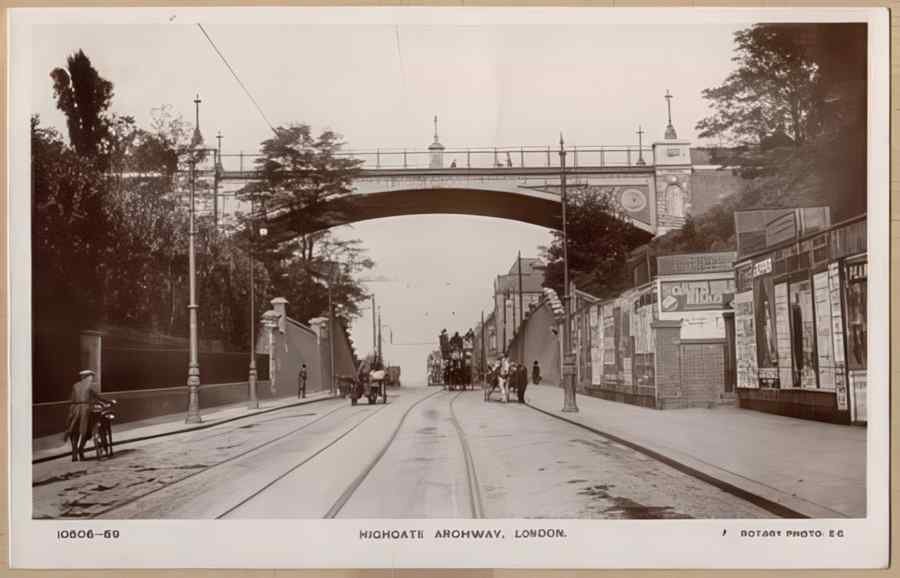 England Streets Of London 152 Vintage A4 Photo Print