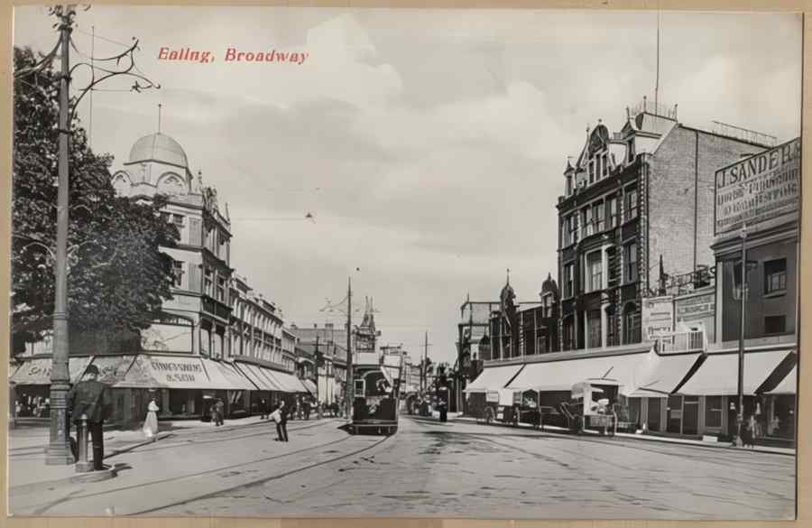 England Streets Of London 169 Vintage A4 Photo Print