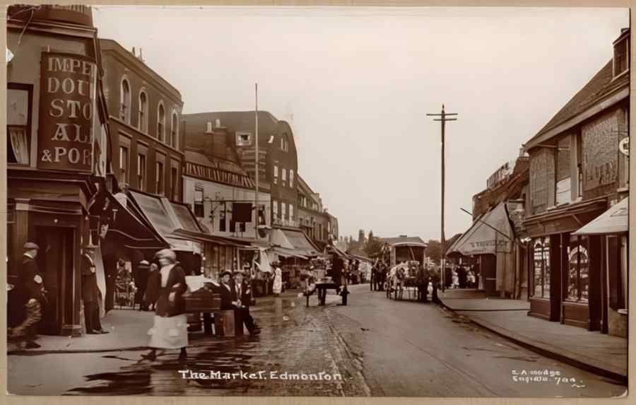 England Streets Of London 181 Vintage A4 Photo Print