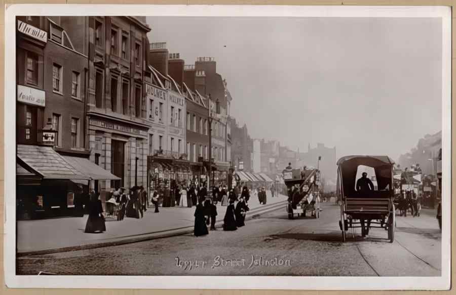 England Streets Of London 190 Vintage A4 Photo Print