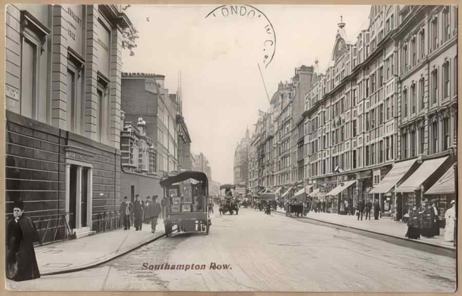 England Streets Of London 196 Vintage A4 Photo Print