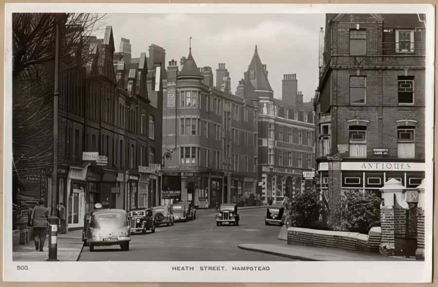 England Streets Of London 202 Vintage A4 Photo Print