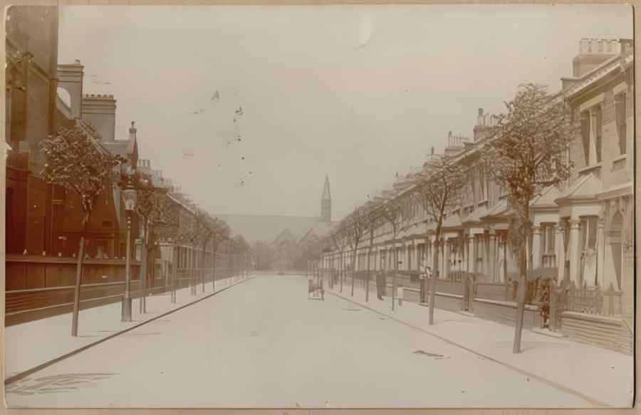England Streets Of London 210 Vintage A4 Photo Print