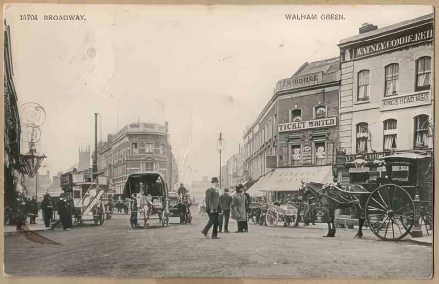England Streets Of London 212 Vintage A4 Photo Print