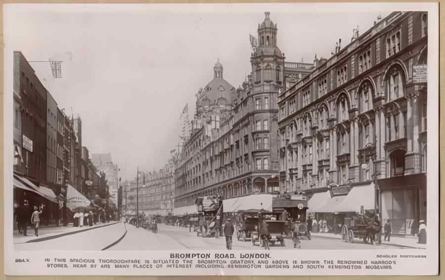 England Streets Of London 221 Vintage A4 Photo Print