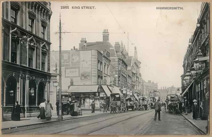 England Streets Of London 235 Vintage A4 Photo Print