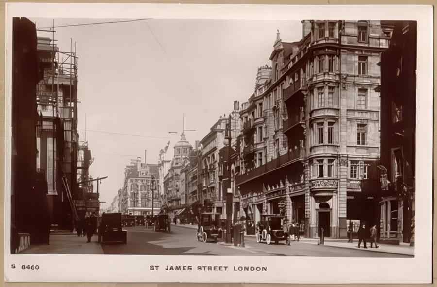 England Streets Of London 243 Vintage A4 Photo Print