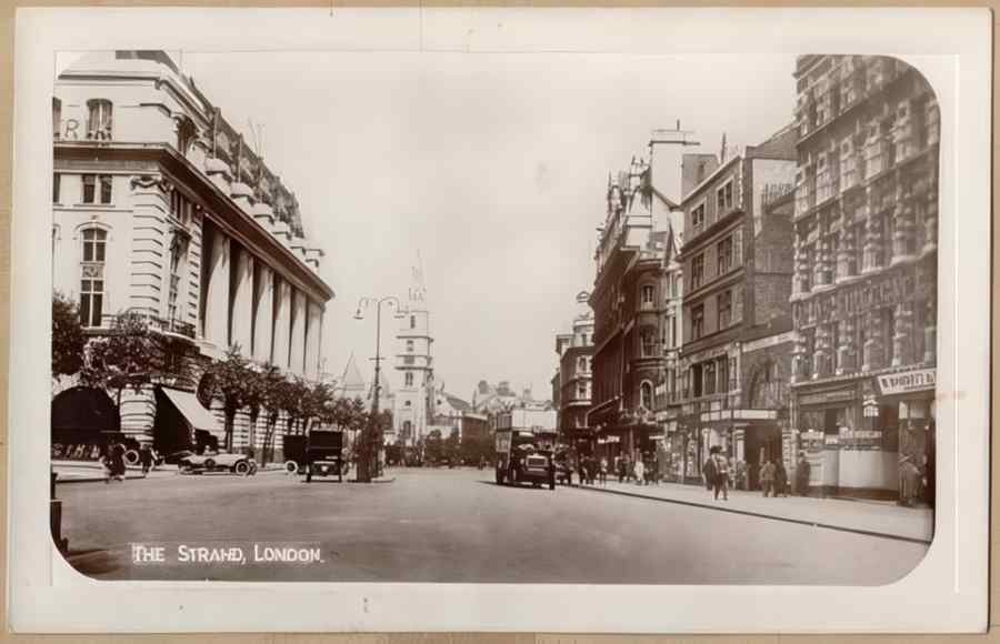 England Streets Of London 282 Vintage A4 Photo Print