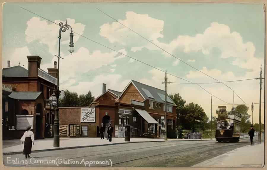 England Streets Of London 324 Vintage A4 Photo Print