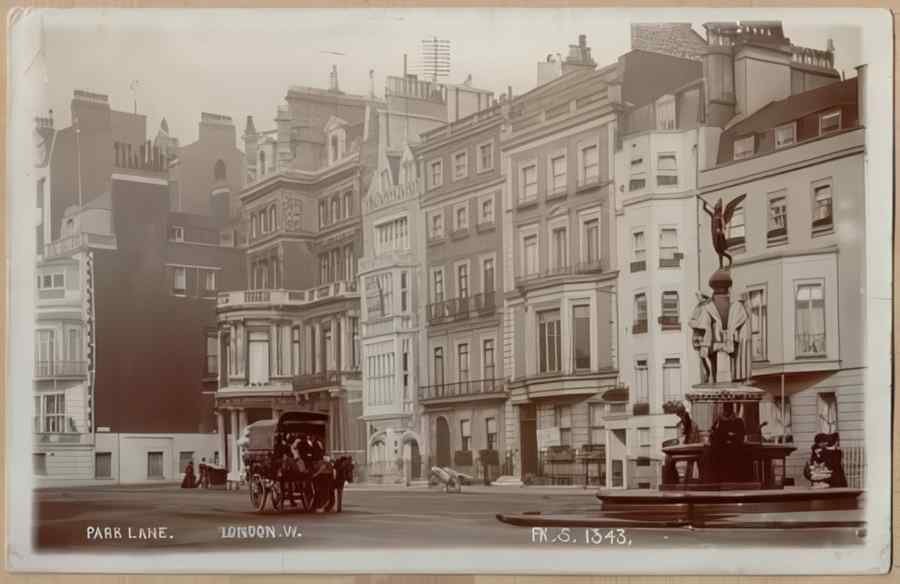 England Streets Of London 328 Vintage A4 Photo Print