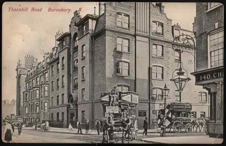 England Streets Of London 329 Vintage A4 Photo Print