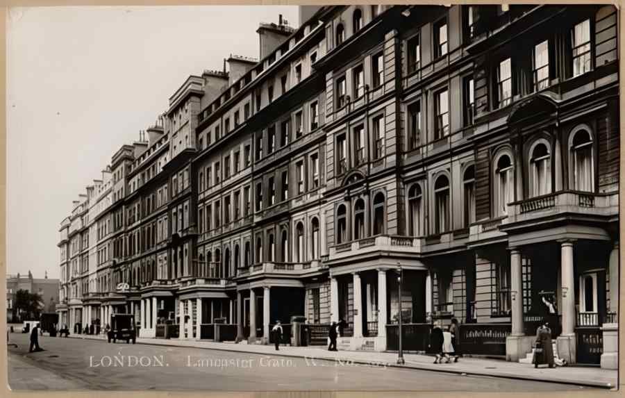 England Streets Of London 347 Vintage A4 Photo Print