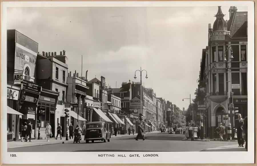 England Streets Of London 374 Vintage A4 Photo Print