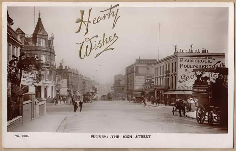 England Streets Of London 377 Vintage A4 Photo Print