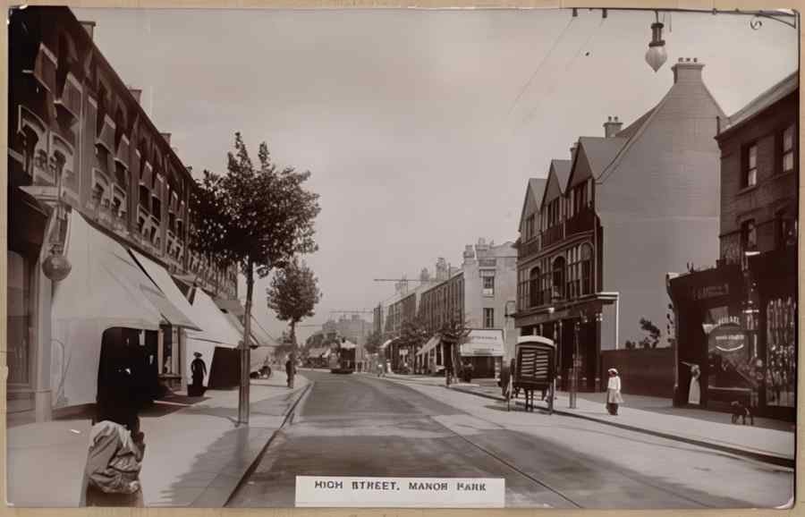 England Streets Of London 394 Vintage A4 Photo Print