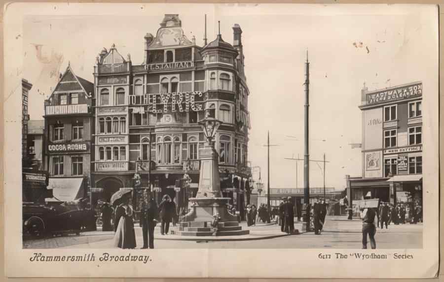 England Streets Of London 408 Vintage A4 Photo Print