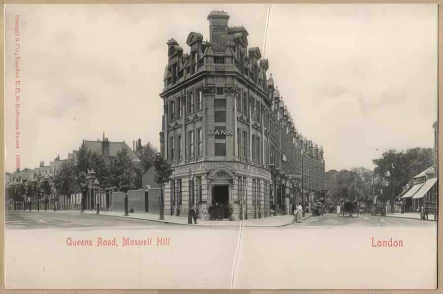 England Streets Of London 411 Vintage A4 Photo Print