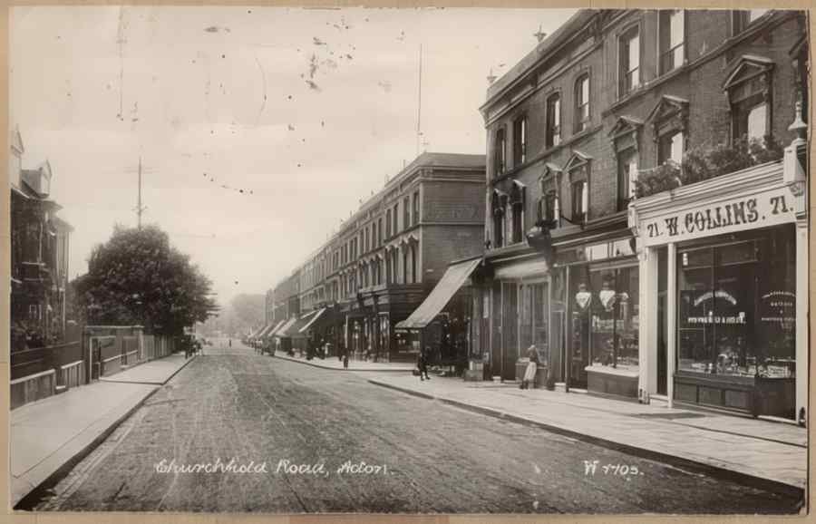 England Streets Of London 414 Vintage A4 Photo Print