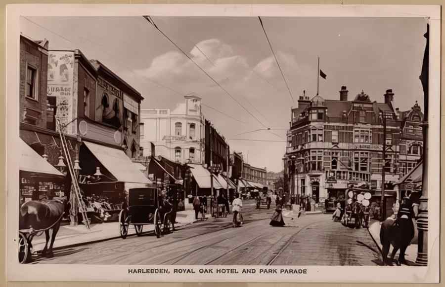 England Streets Of London 441 Vintage A4 Photo Print