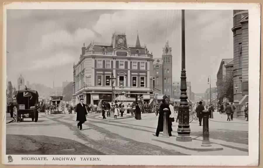 England Streets Of London 462 Vintage A4 Photo Print